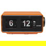 Denver CR-425 Retro Radiowecker - Reloj Despertador con Radio FM, Pantalla Analógica y Digital, Color Naranja