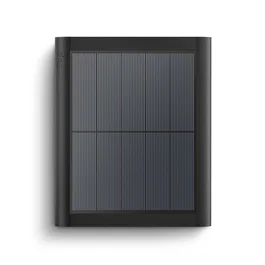 Ring Panel Solar USB-C 4W 5V Negro para Spotlight Cam Plus/Pro, Stick Up Cam y Alarm Siren, Cable 2m