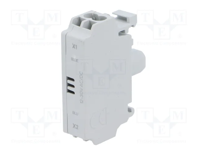 LOVATO ELECTRIC Elemento Iluminador Platinum LED Azul 22mm
