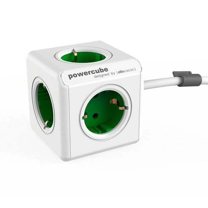 Powercube Extended 5 tomas Schuko Colores surtidos