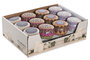 DKD Home Decor Surtido de 4 Velas Mandala con Aroma Coco/Vainilla