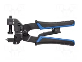 HÖGERT TECHNIK Herramienta de crimpado para conectores coaxiales/RF