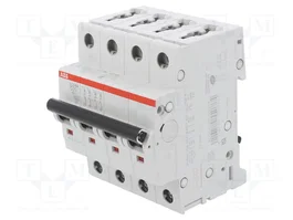 ABB S200M-C20 Interruptor magnetotérmico 4 polos 20A