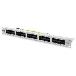 Digitus Patchpanel 50-Port Cat3 ISDN Gris
