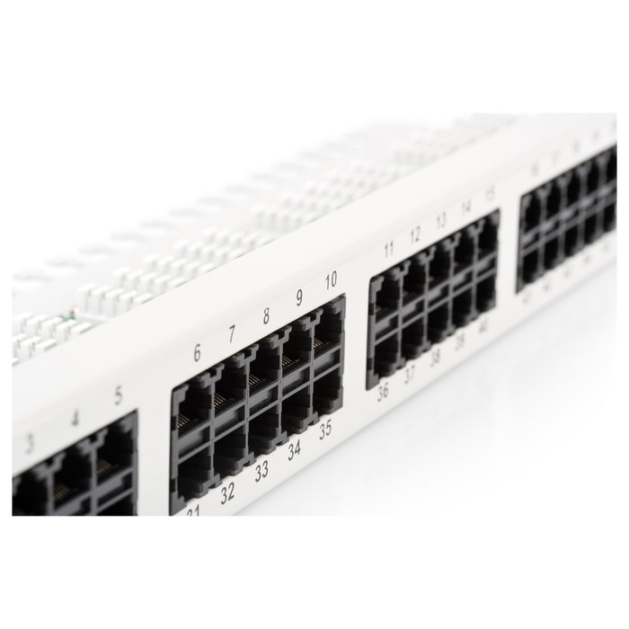 Digitus Patchpanel 50-Port Cat3 ISDN Gris