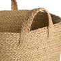Day Cesta trenzada con asas de hierba marina 34x24x34 cm (h. con asas 41 cm) - Modelo Day