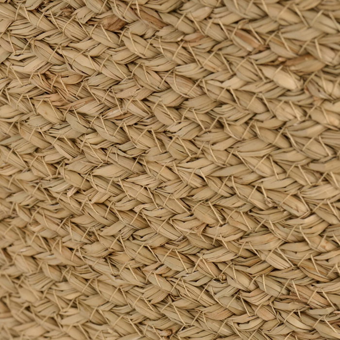 Day Cesta trenzada con asas de hierba marina 34x24x34 cm (h. con asas 41 cm) - Modelo Day