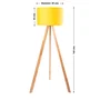 Lámpara de Suelo Trípode Madera Kano-1 Casquillo E27 Pantalla Tela Estilos Nórdico Rústico Natural OPV-780SGN2487
