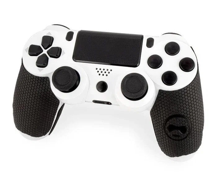 KontrolFreek Performance Grips XT (Extra-Thin) - Nightfall Black para Mando de PlayStation 5 (PS5)