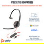 HP Auriculares Poly Blackwire C3210 Monoaural USB-C/A Negro para Business/Everyday