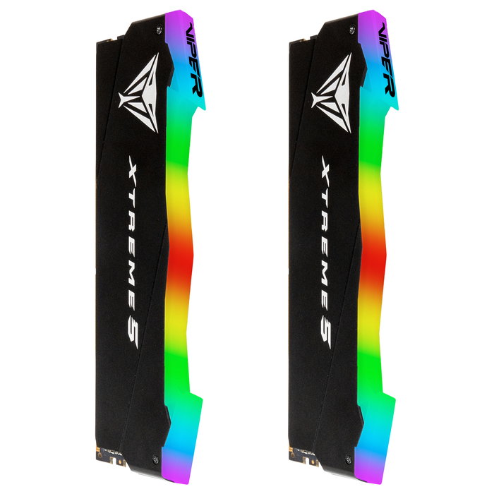 Patriot PVXR548G76C36K Memory Viper Xtreme 5 RGB 48GB (2x24GB) DDR5 7600MHz Kit de Memoria RAM con Intel XMP 3.0 y Disipador Térmico