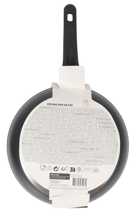 Masterchef Sarten de 28 cm de Aluminio Forjado 2.8 mm Antiadherente (6 Unidades)