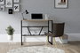 Hanah Home Mesa de Estudio Monea Sapphire Oak Roble Zafiro 90x60x74 cm