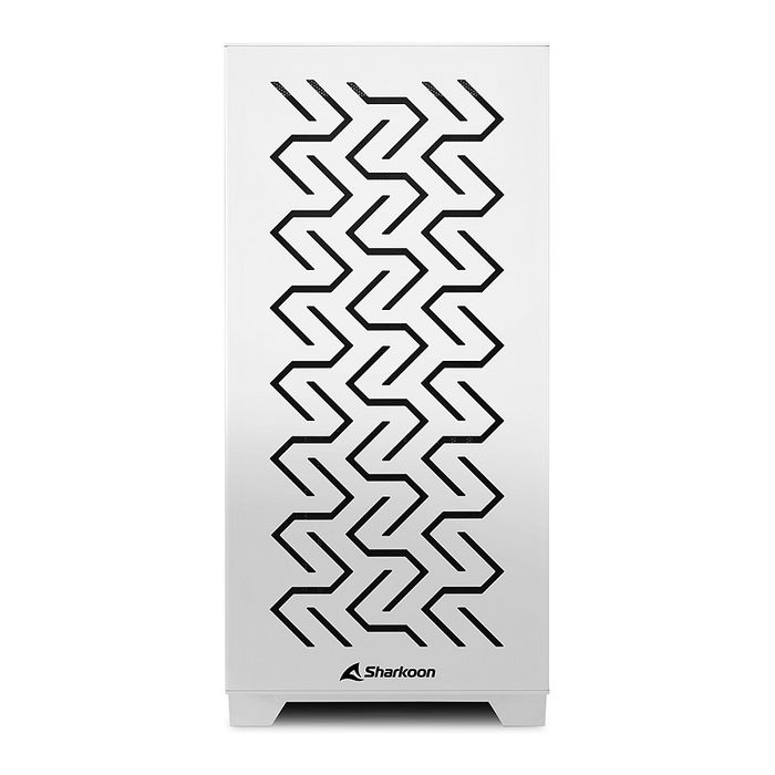 Sharkoon MS-Z1000 Micro Torre ATX/ITX Blanca con Panel de Cristal Templado para Gaming