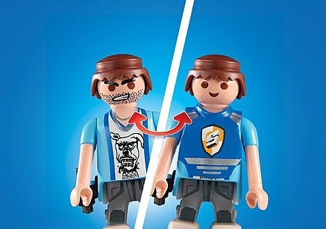 Playmobil Transporte Dinero Policía Action Heroes 71597 Camión Blindado con Ladrón y Policía Playmobil Transporte Dinero Policía Action Heroes 71597 Camión Blindado con Ladrón y Policía