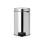 Brabantia 113581 Papelera 12 L Alrededor Acero inoxidable DP024