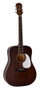 Richwood Guitarra Acústica Dreadnought con Tapa de Cedro Macizo Marrón