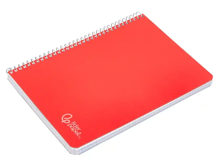 Liderpapel Cuaderno Espiral A5 Witty Tapa Dura 80 Hojas 90g Cuadro 5mm Colores Surtidos