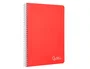 Liderpapel Cuaderno Espiral A5 Witty Tapa Dura 80 Hojas 90g Cuadro 5mm Colores Surtidos