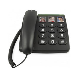 Doro PhoneEasy 331ph Teléfono DECT Negro