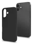 Celly CROMO1078BK Funda para iPhone 16 (6.1") Negro - Resistente a Golpes y Rayones, Silicona y TPU