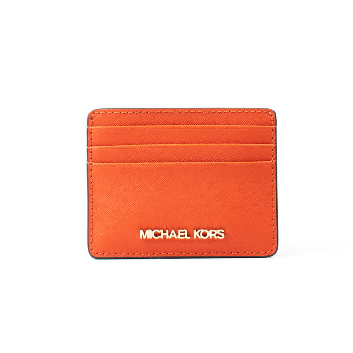 Michael Kors Tarjetero Jet Set Travel 35H6GTVD7L-RED-CLAY Naranja Michael Kors Tarjetero Jet Set Travel 35H6GTVD7L-RED-CLAY Naranja