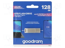 GOODRAM ODA3 SILVER USB 3.2 GEN 1 128GB