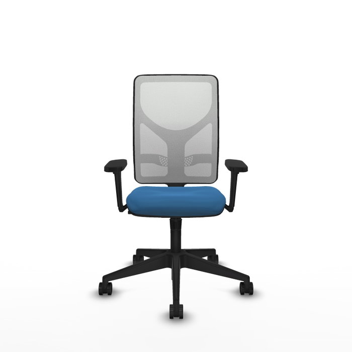 PIQUERAS Y CRESPO Silla de oficina Motilla con mecanismo Sincro, Azul claro y Blanco PIQUERAS Y CRESPO Silla de oficina Motilla con mecanismo Sincro, Azul claro y Blanco