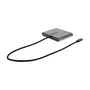 Startech USBC2HD4 Adaptador USB-C a 4x HDMI - 4 Monitores 1080p 60Hz - Audio - Para Windows - Cable 0.5m - Gris
