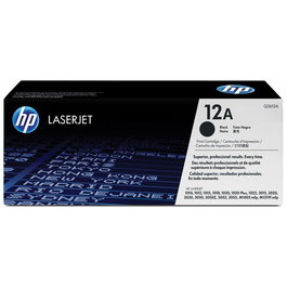 HP Cartucho de tóner Q2612A Nº12A Negro (2000 páginas)