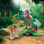 Playmobil Velociraptor 71823 Dinos, Figura de dinosaurio con accesorios, +4 años