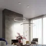 RIO Lámpara Colgante LED RIO 55 Diseño Minimalista 3000K SOL-TH.105 para Sala de Estar o Comercio