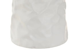 DKD Home Decor Jarron Blanco Dorado 27 x 59 x 27 cm Set de 2 (2 Unidades)