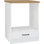 Junona Muebles Four 60 cm - Plan de trabajo - Blanco brillante JUNONAMBFOURBLPL