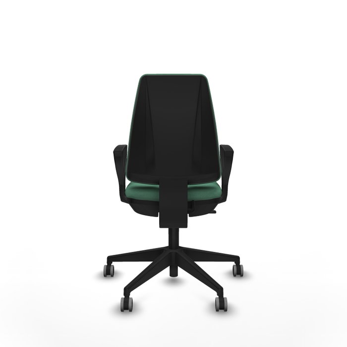 PIQUERAS Y CRESPO Silla de oficina Elche Verde esmeralda