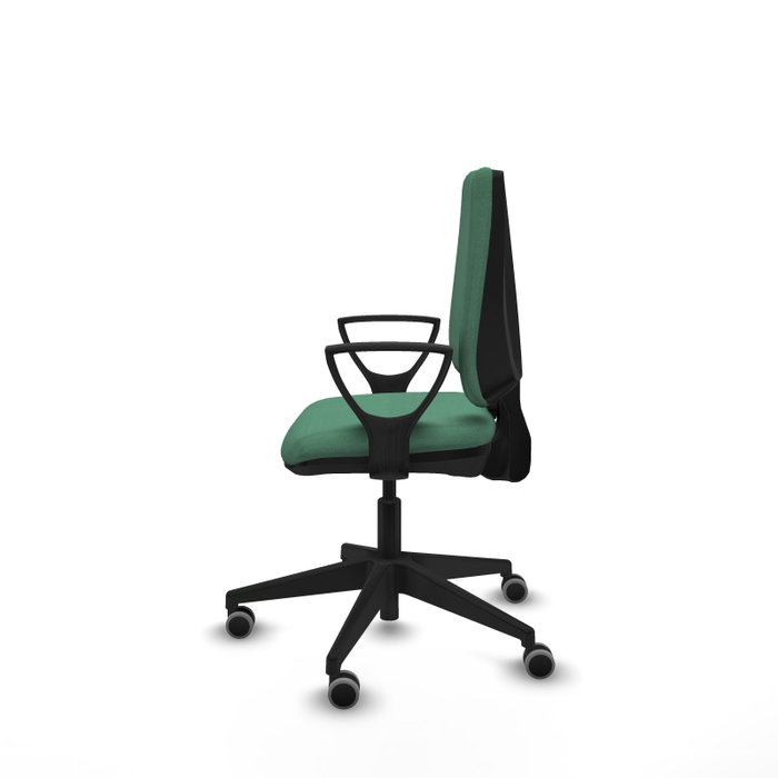 PIQUERAS Y CRESPO Silla de oficina Elche Verde esmeralda