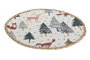 DKD Home Decor Salvamanteles de Fieltro Multicolor, Pack de 12 unidades