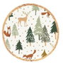 DKD Home Decor Salvamanteles de Fieltro Multicolor, Pack de 12 unidades