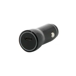 Mobilis 001344 Cargador para Coche USB-C 5V 2.4A Negro - Compatible con Smartphone y Tableta