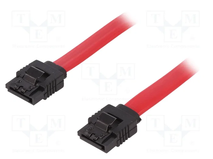 LOGILINK Cable SATA con enchufe tipo L x2, 300mm, rojo LOGILINK Cable SATA con enchufe tipo L x2, 300mm, rojo