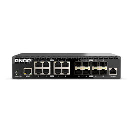 QNAP QSW-M3216R-8S8T Switch Gestionado 16 Puertos 10 GbE