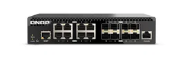 QNAP QSW-M3216R-8S8T Switch Gestionado 10G L2/L3 16 Puertos Negro