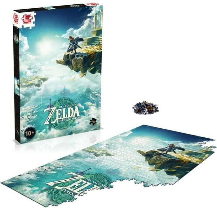 Winning Moves Puzzle The Legend of Zelda: Tears of the Kingdom 1000 piezas - MOVIMIENTOS GANADORES Winning Moves Puzzle The Legend of Zelda: Tears of the Kingdom 1000 piezas - MOVIMIENTOS GANADORES