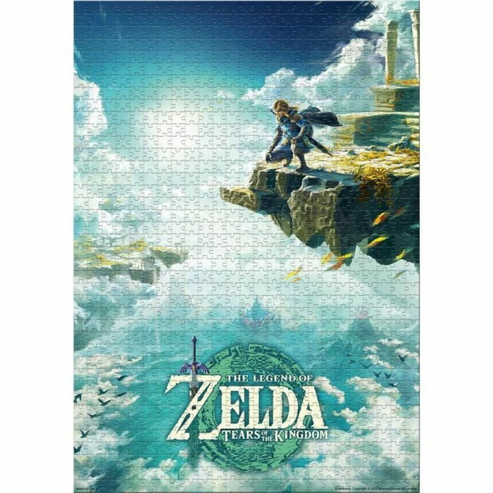 Winning Moves Puzzle The Legend of Zelda: Tears of the Kingdom 1000 piezas - MOVIMIENTOS GANADORES Winning Moves Puzzle The Legend of Zelda: Tears of the Kingdom 1000 piezas - MOVIMIENTOS GANADORES
