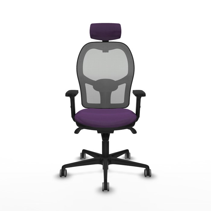 PIQUERAS Y CRESPO Silla de oficina Jorquera Morado/Gris