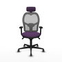 PIQUERAS Y CRESPO Silla de oficina Jorquera Morado/Gris