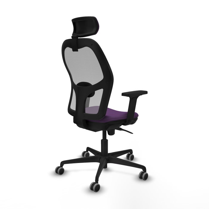 PIQUERAS Y CRESPO Silla de oficina Jorquera Morado/Gris