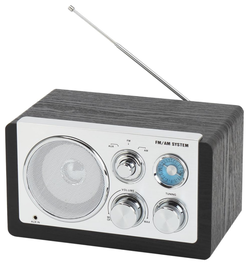 Denver TR-63B Radio Portátil Analógica AM FM Negro