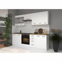 Atlas Mueble bajo con 4 cajones - Blanco - L40cm