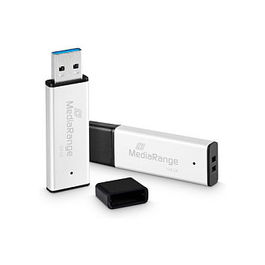 MediaRange MR1902 USB-Stick USB 3.0 de alto rendimiento 128GB Aluminio